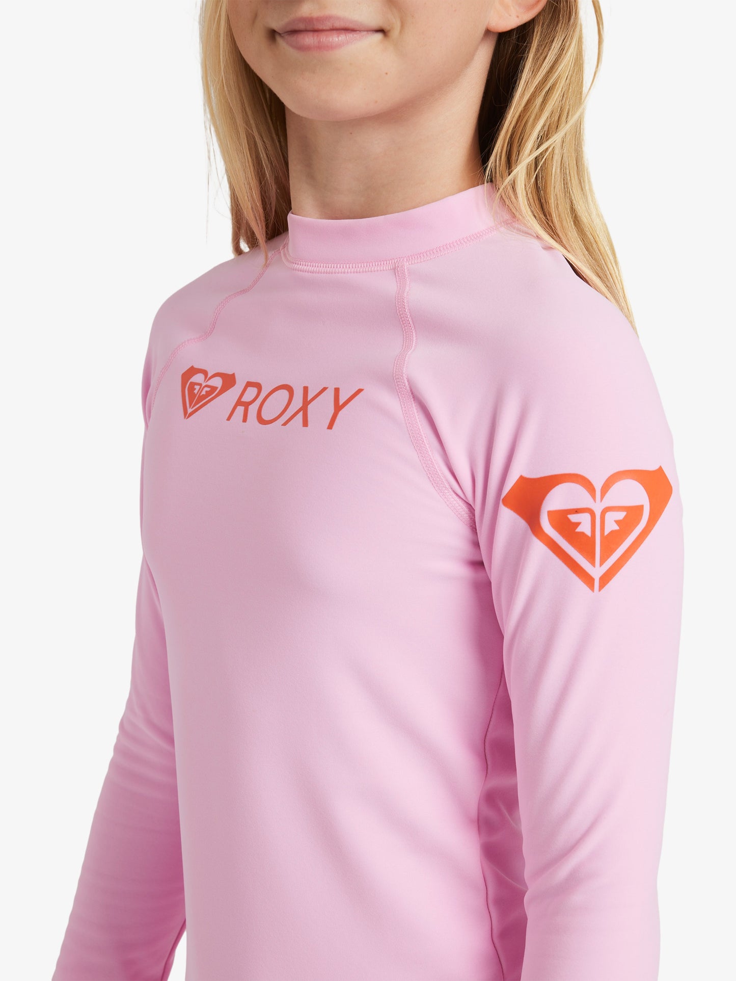 Girls 8-16 Heater Long Sleeve Rash Vest