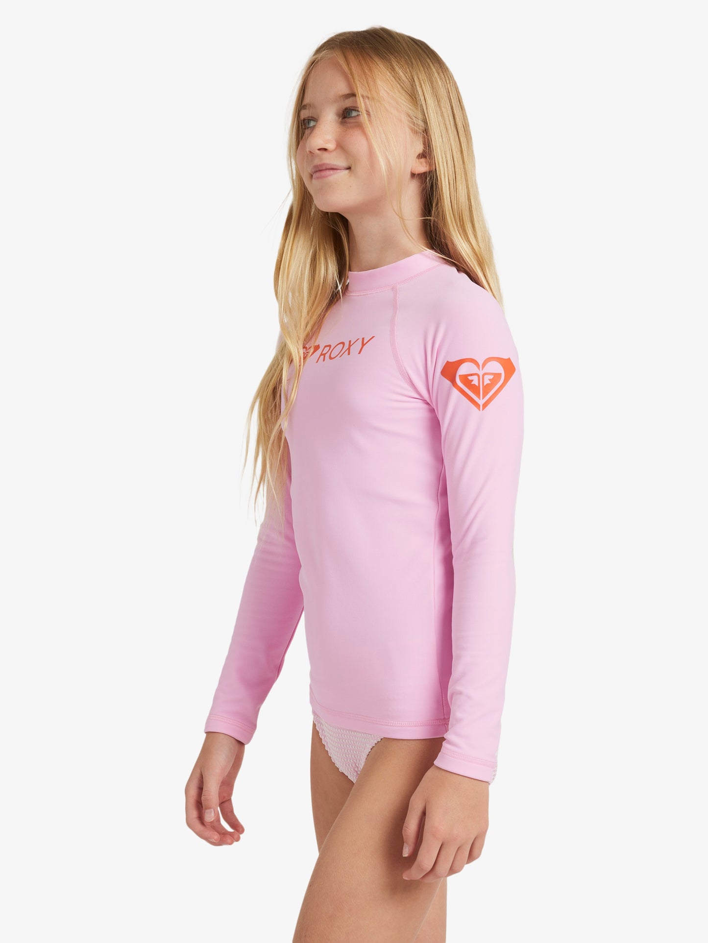 Girls 8-16 Heater Long Sleeve Rash Vest