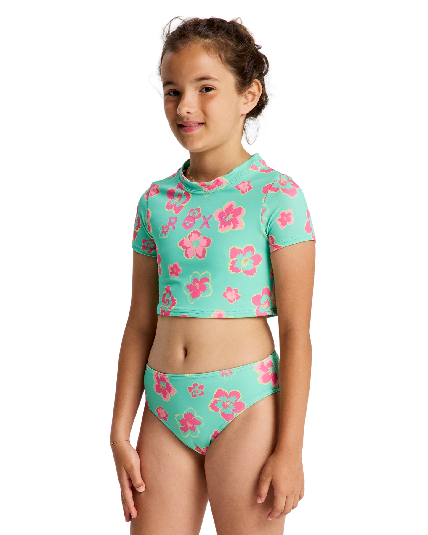 Girls 6-16 Tropicool Rash Vest Set