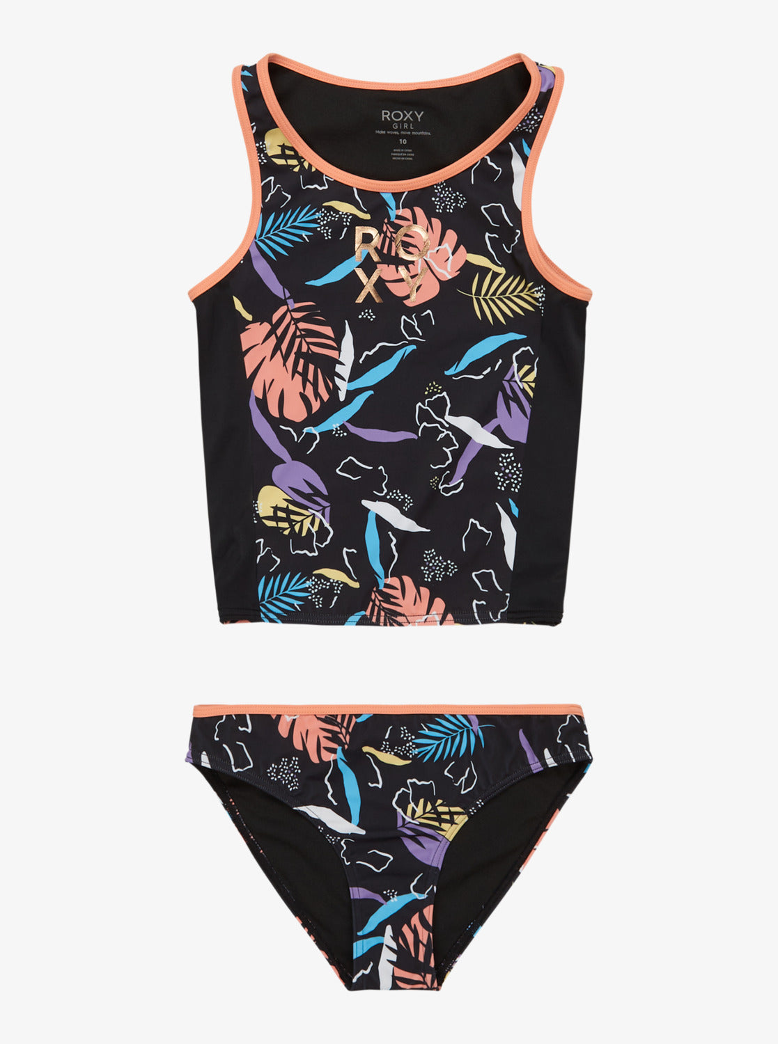 Girls 6 - 16 Active Two Piece Swim Set