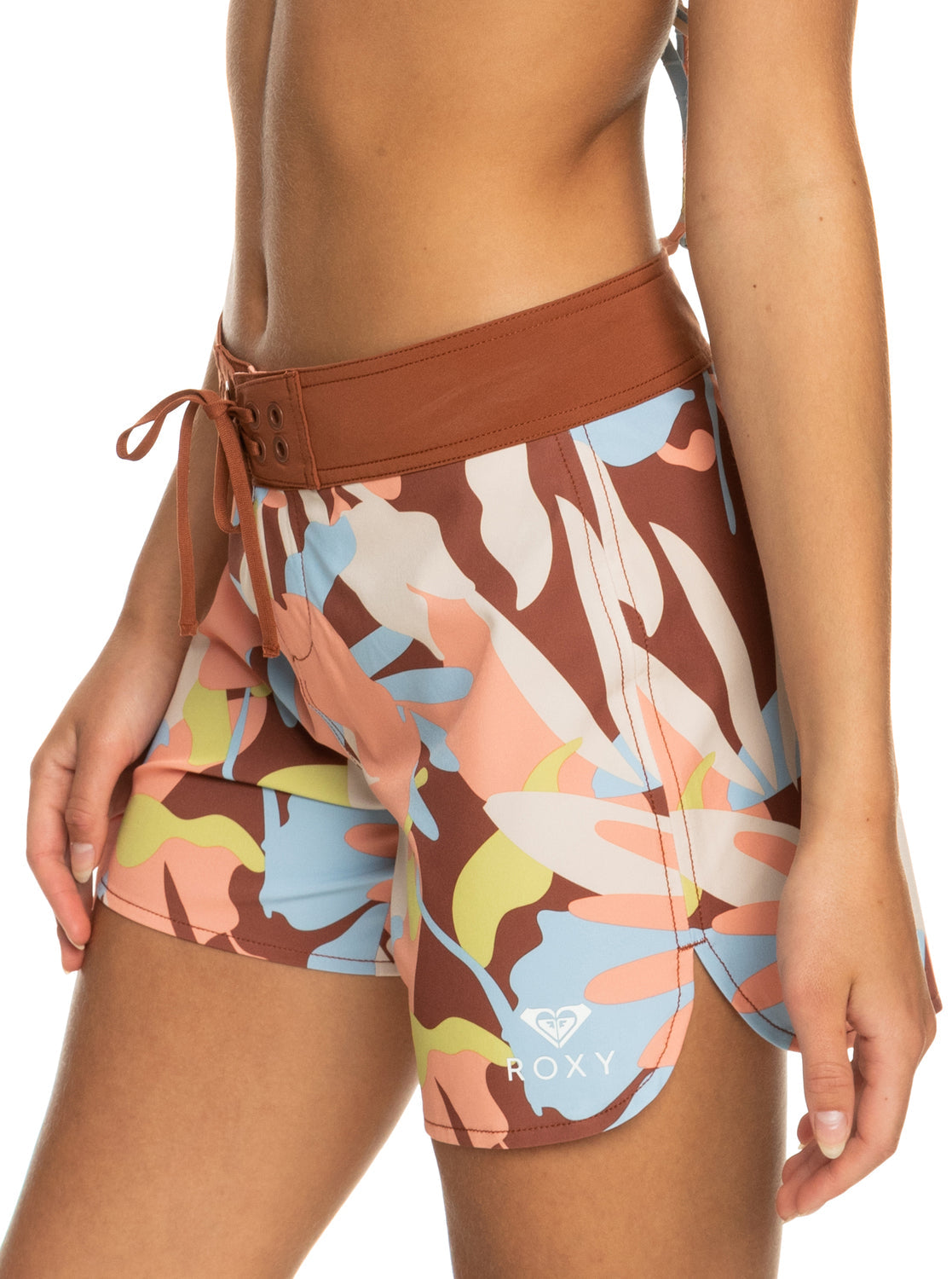 Womens Novelty Zip-Pocket 5" Boardshorts