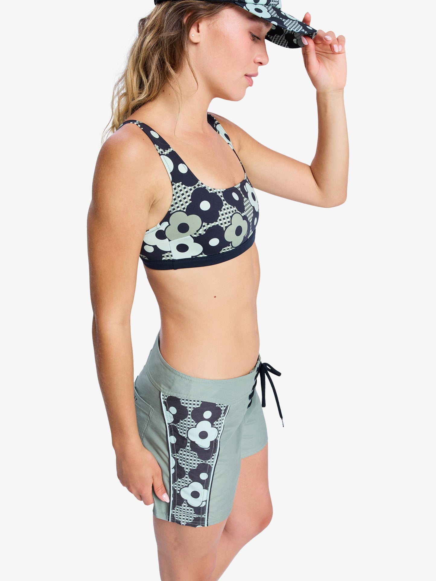 Womens Roxy Pro The 93 Win Printed Boardshorts