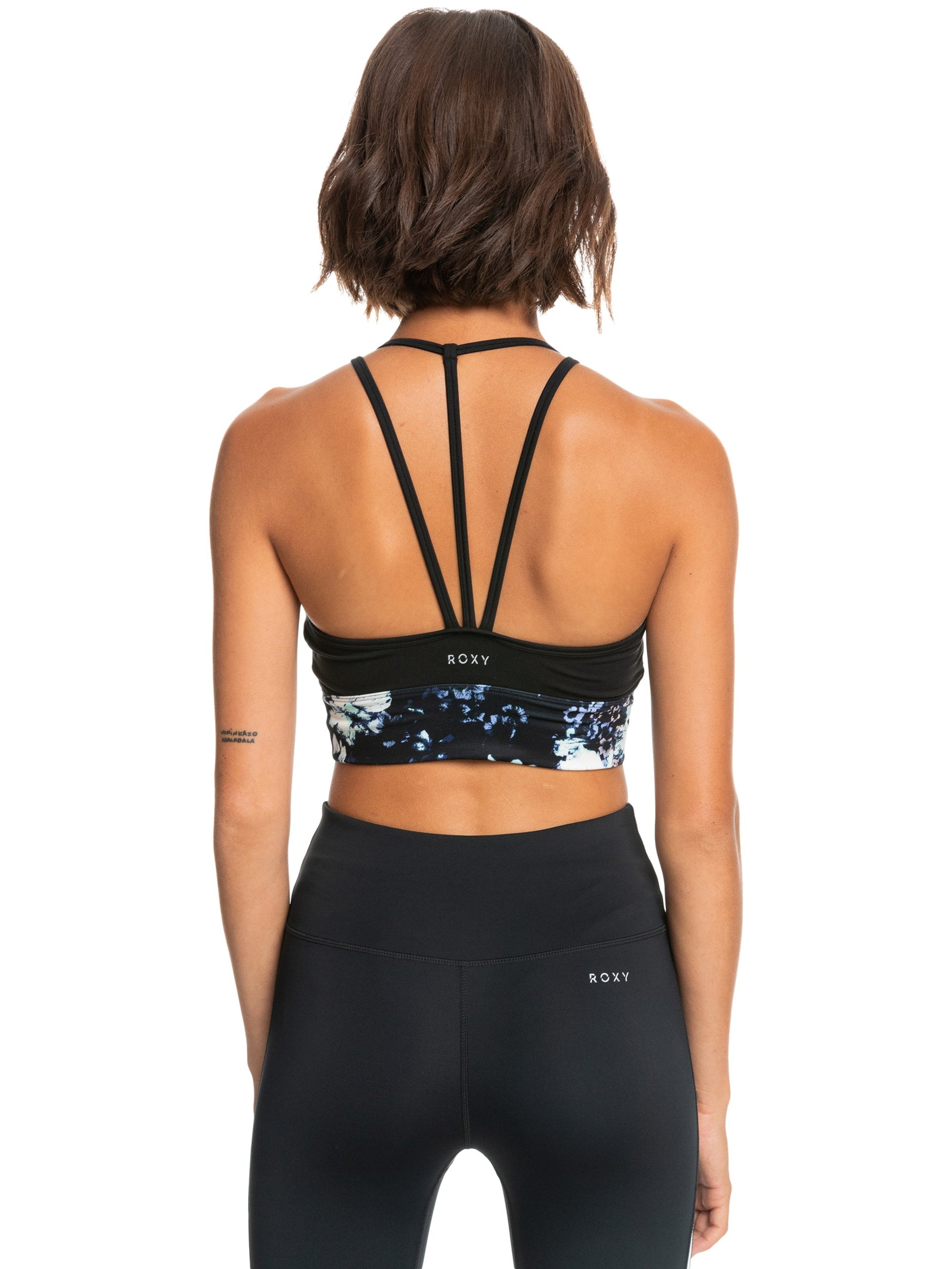 Womens Illusion Of Bliss Strappy Sports Bra - Roxy Singapore