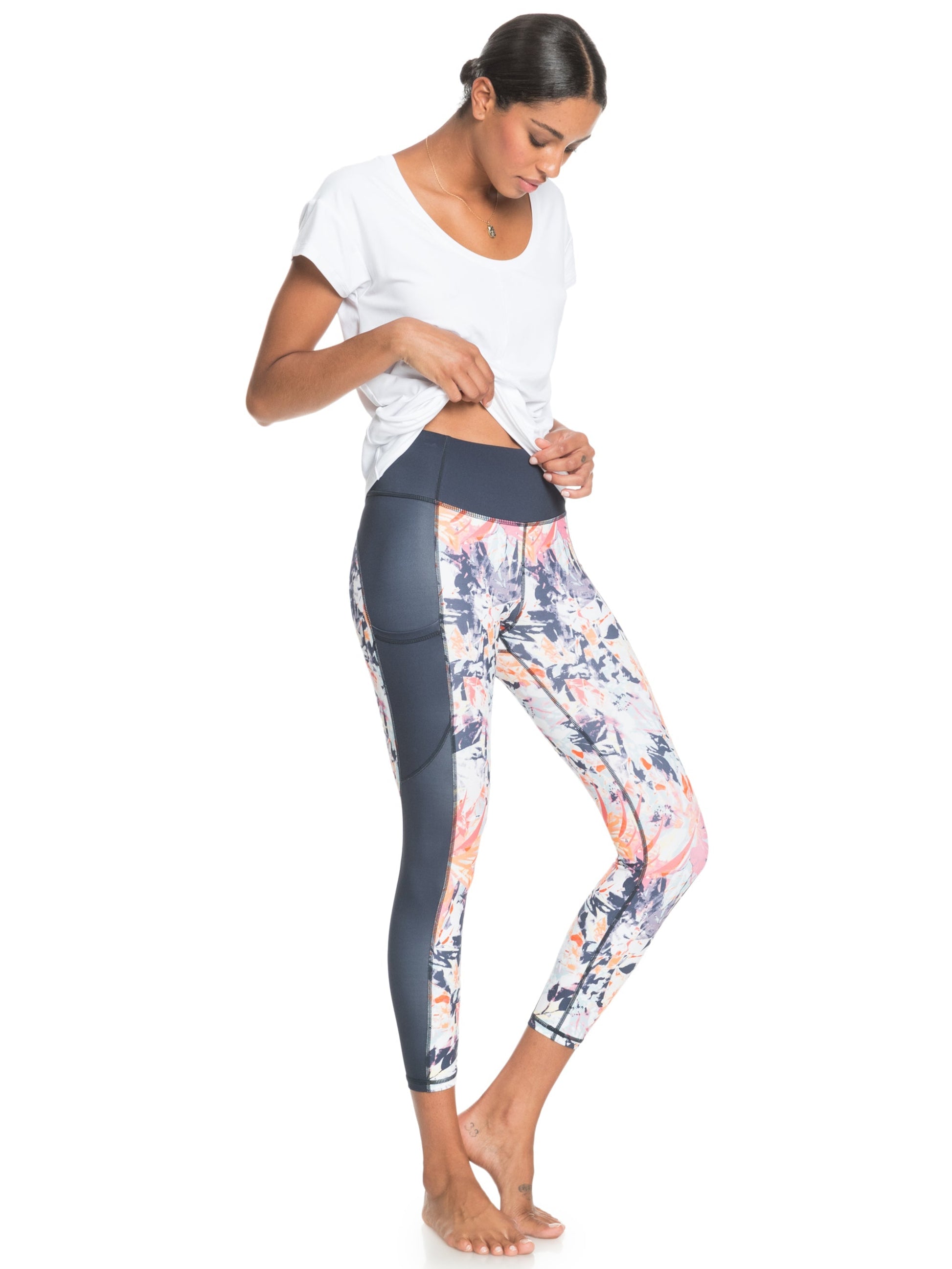 Womens Runway Circle Technical Leggings - Roxy Singapore