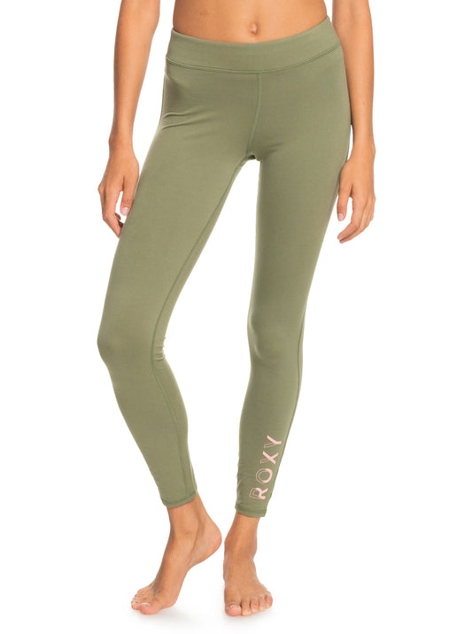 Womens Good Morning Midnight Workout Leggings
