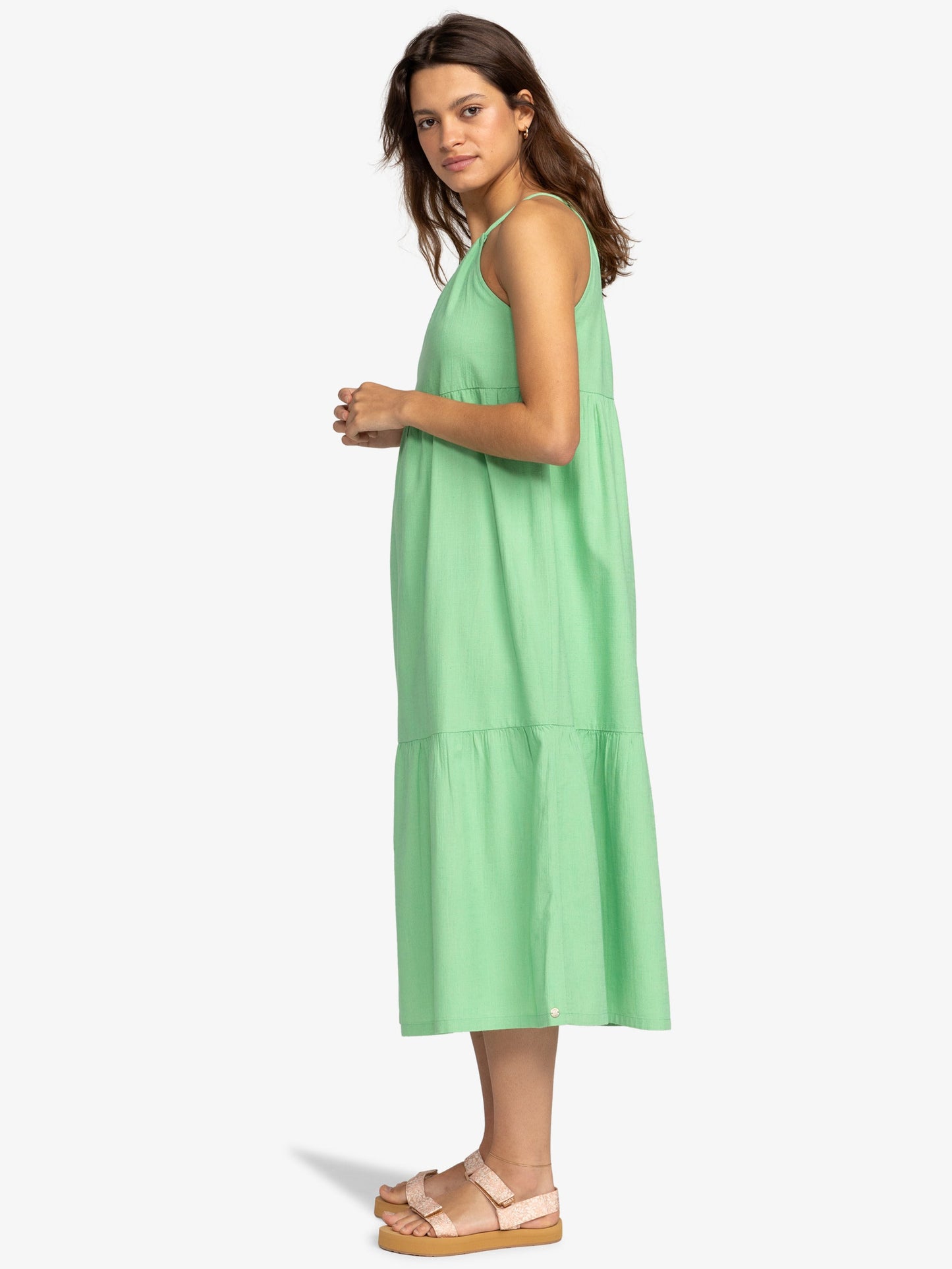 Womens Wavy Days Midi Dress - Roxy Singapore