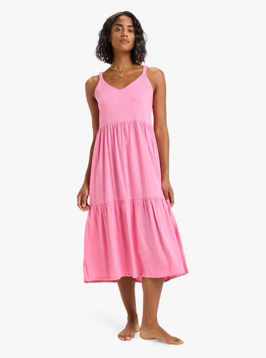 Womens Waiting Line Midi Dress