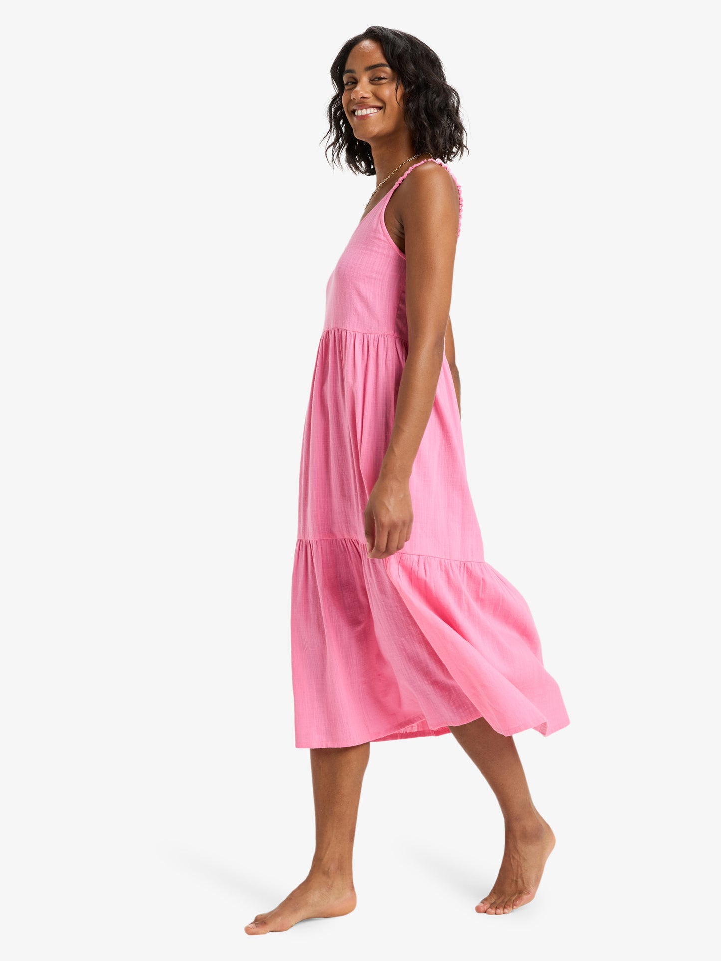Womens Waiting Line Midi Dress
