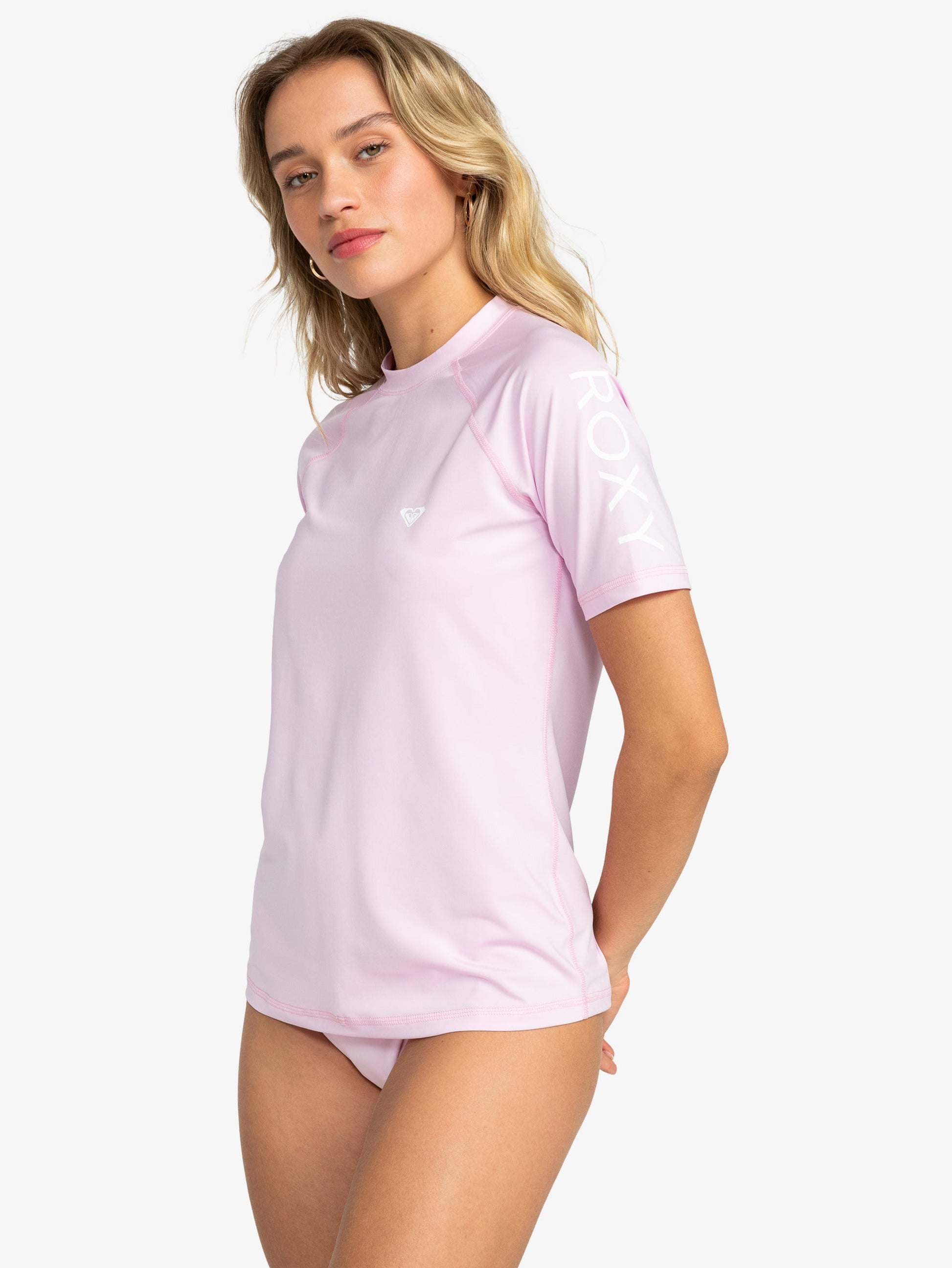 Womens Essential Short Sleeve UPF 50 Surf T-Shirt - Roxy Singapore