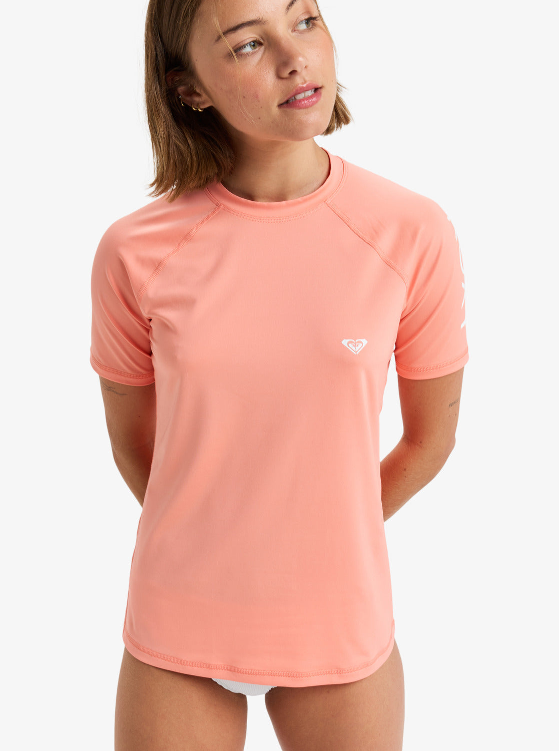 Womens Essential Short Sleeve UPF 50 Surf T-Shirt