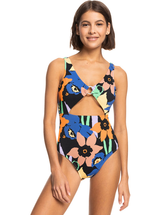 Womens Color Jam One-Piece Swimsuit - Roxy Singapore