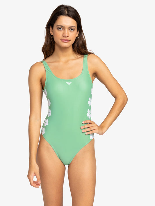 Womens Og Roxy High Leg One-Piece Swimsuit - Roxy Singapore