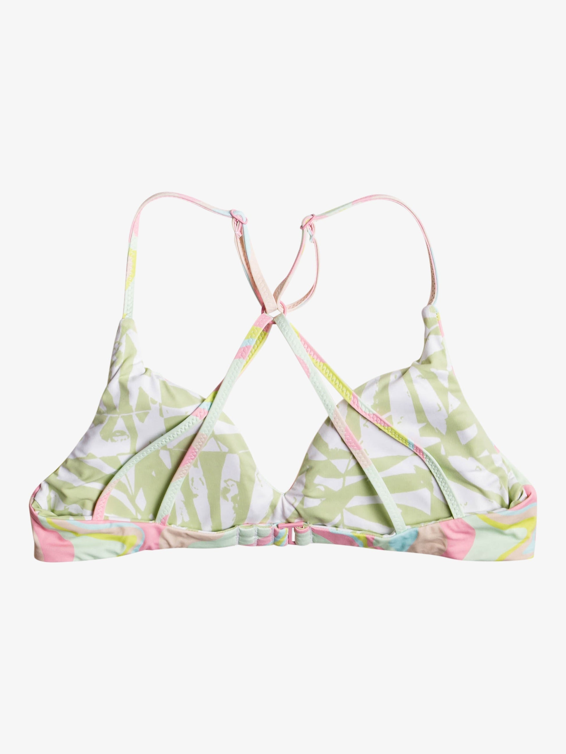 Womens Tropics Hype Reversible Athletic Triangle Bikini Top - Roxy Singapore