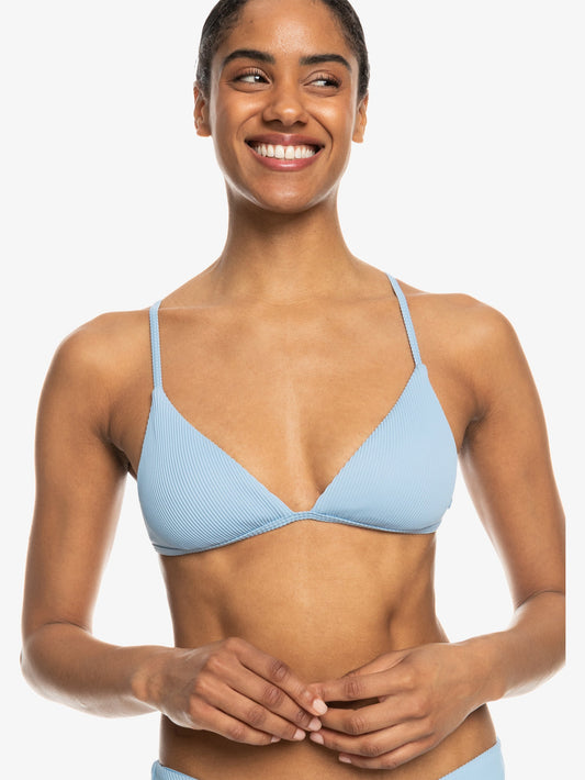 Womens Rib Roxy Love The Quiver Tri Bikini Top - Roxy Singapore