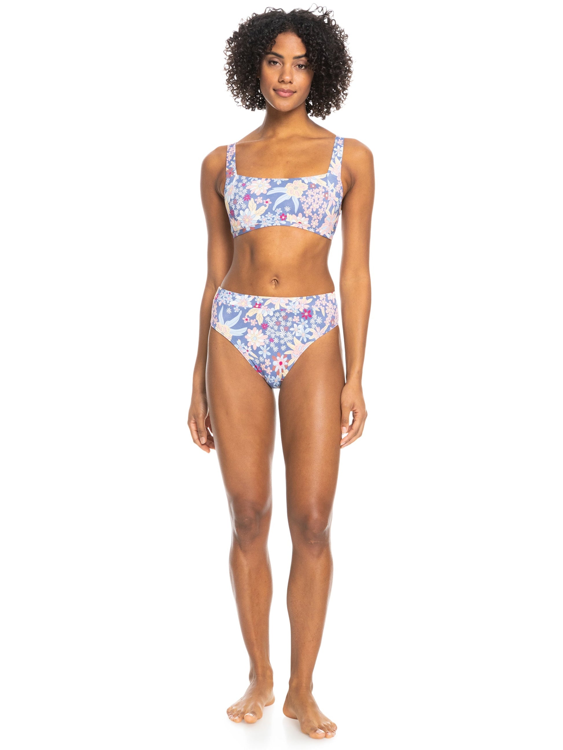 Womens Printed Beach Classics Mid Waist Bikini Bottoms - Roxy Singapore