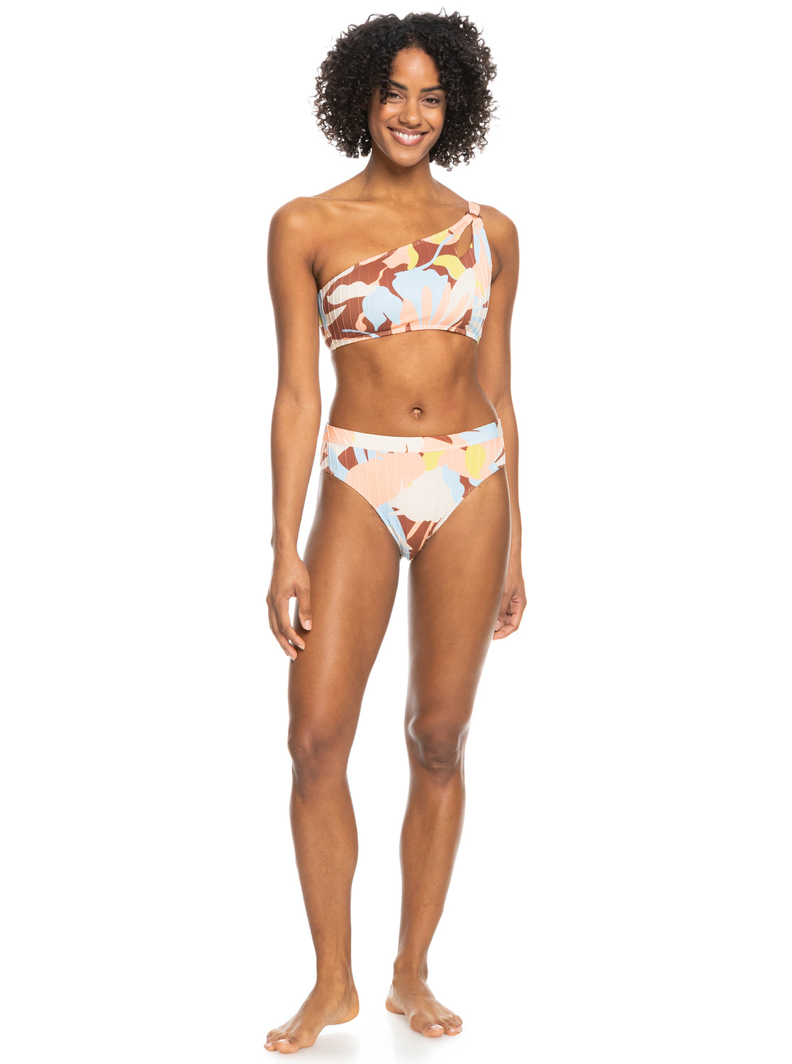 Womens Floraldelic The Shorey High Waist Bikini Bottoms