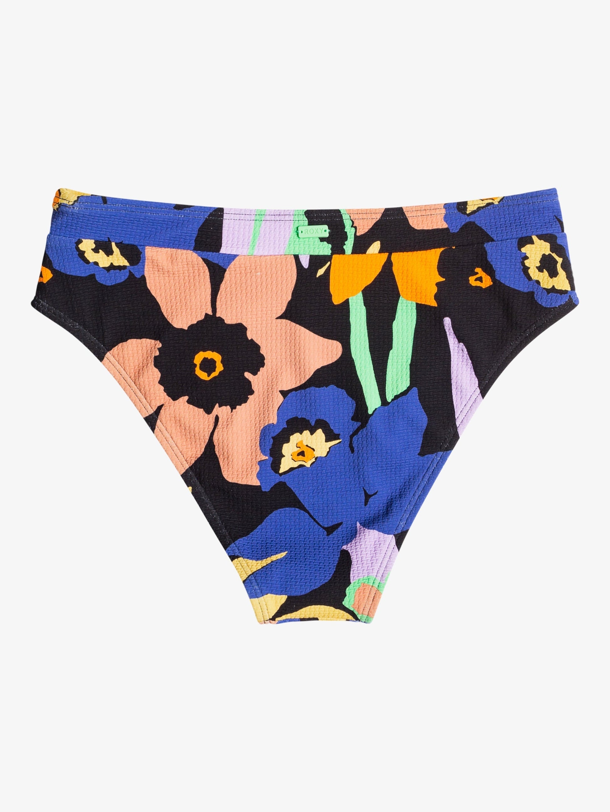 Womens Color Jam Moderate Bikini Bottoms - Roxy Singapore