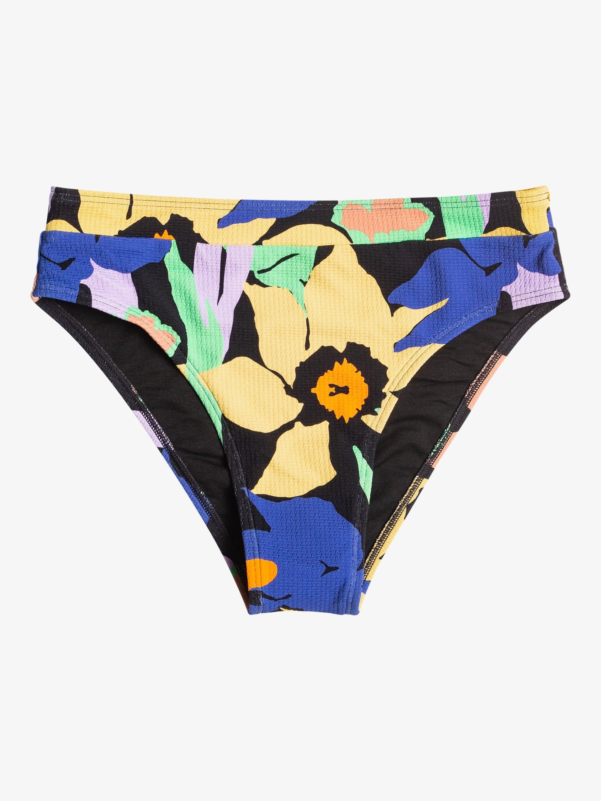 Womens Color Jam Moderate Bikini Bottoms - Roxy Singapore