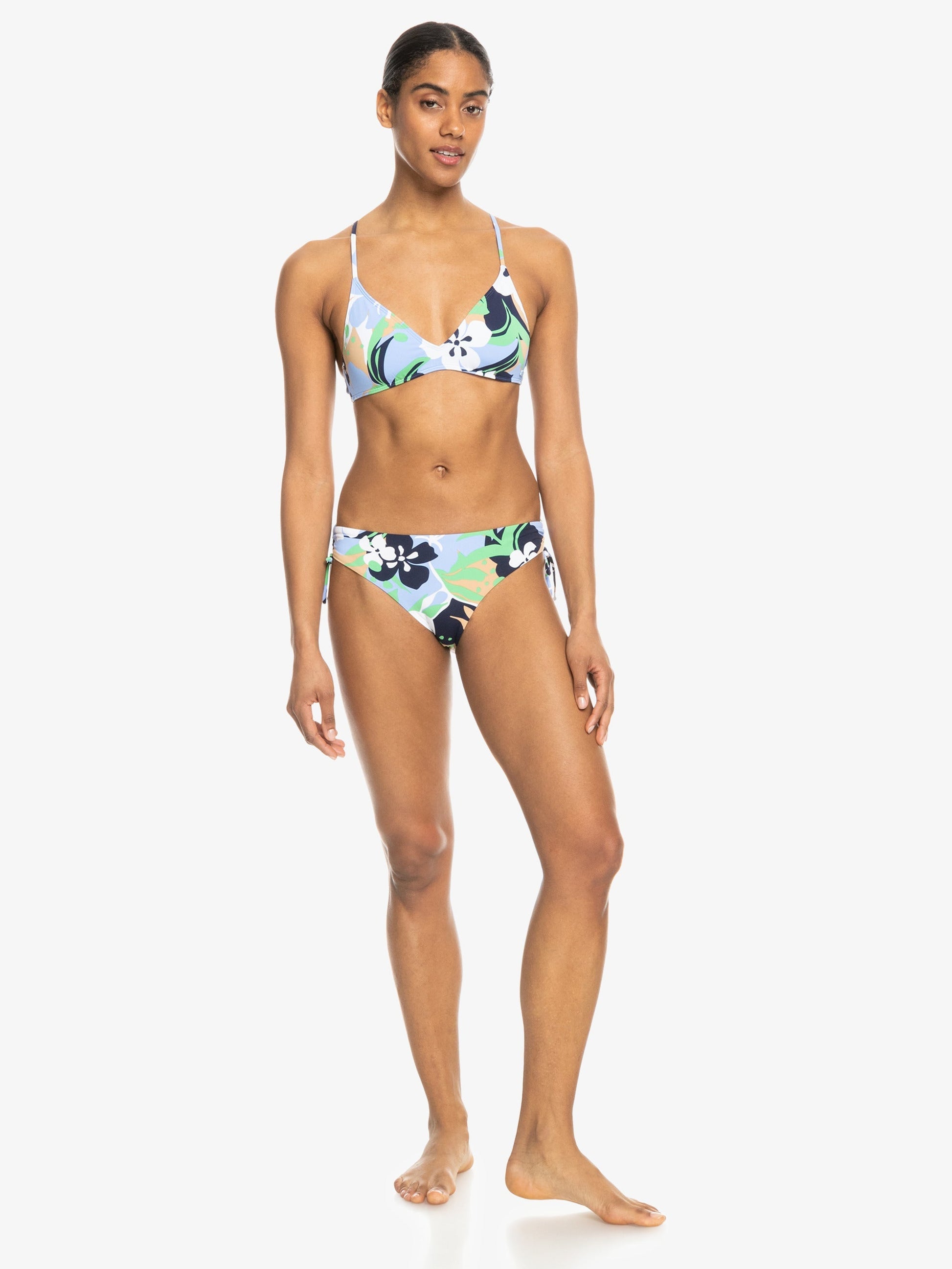 Womens Printed Beach Classics Hispter Ties Bikini Bottoms - Roxy Singapore