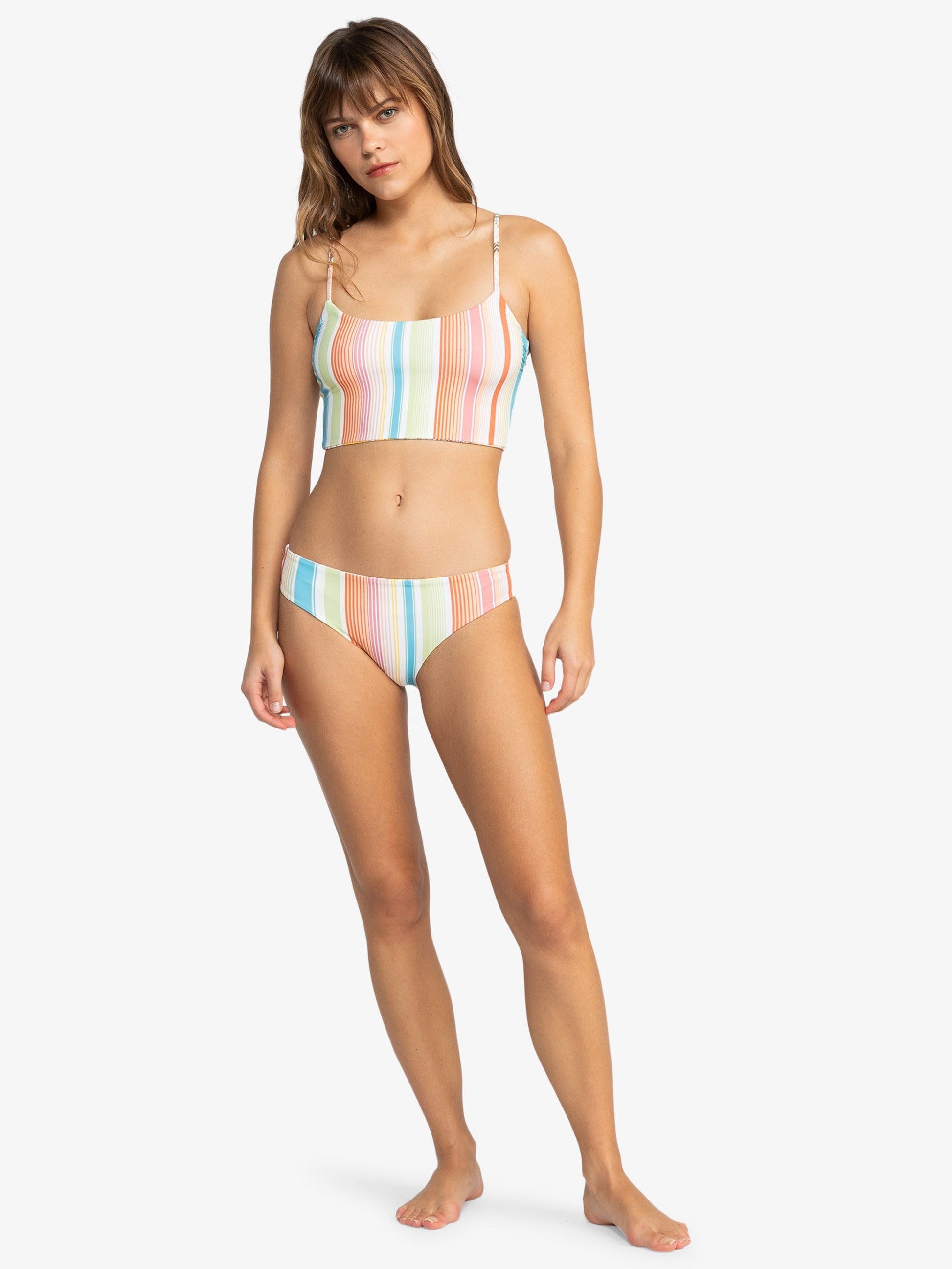 Womens Playa Paradise Reversible Bikini Bottoms - Roxy Singapore