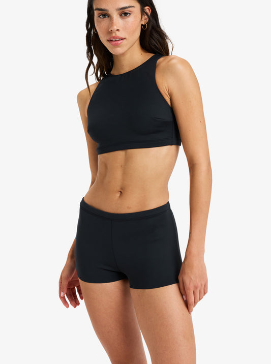 Womens Roxy Pro Wave Ride Short Bikini Bottoms