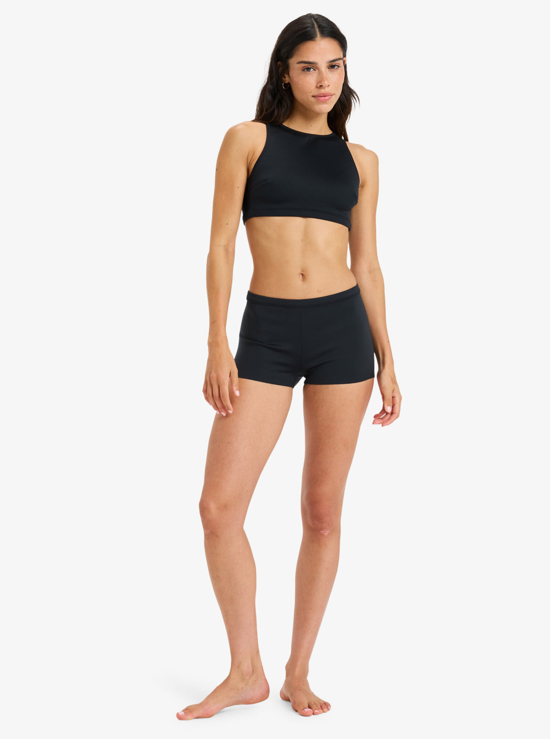 Womens Roxy Pro Wave Ride Short Bikini Bottoms