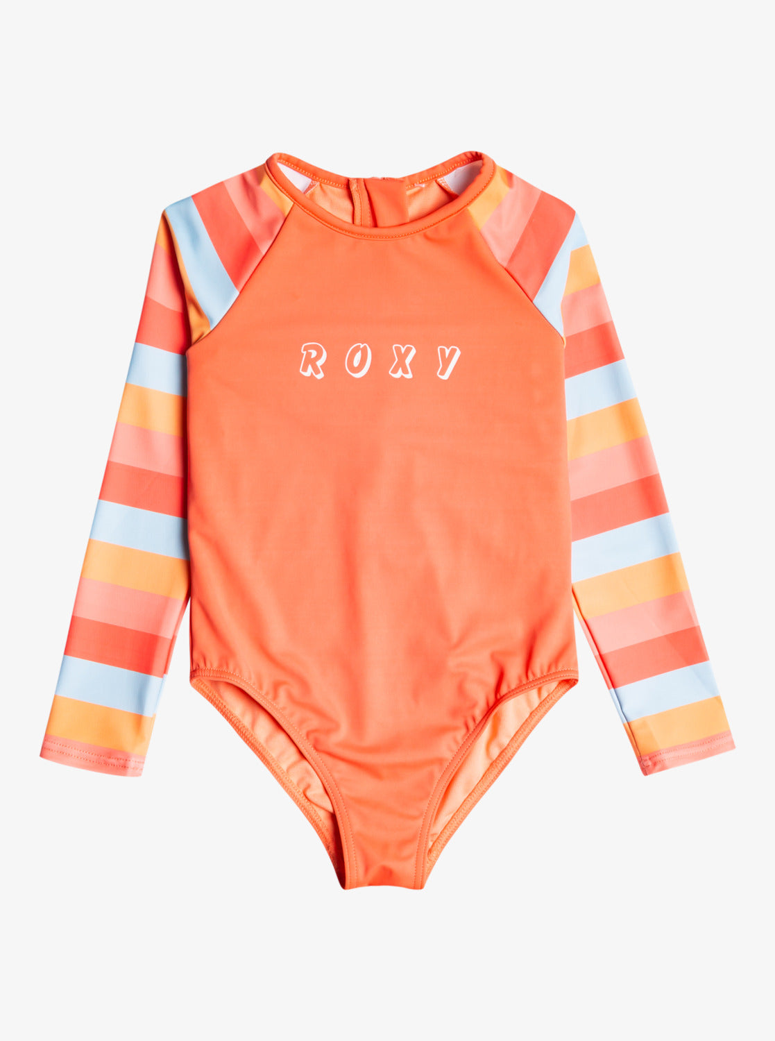 Girls 2-7 Pretty Sunrise Long Sleeve One-Piece Rashguard