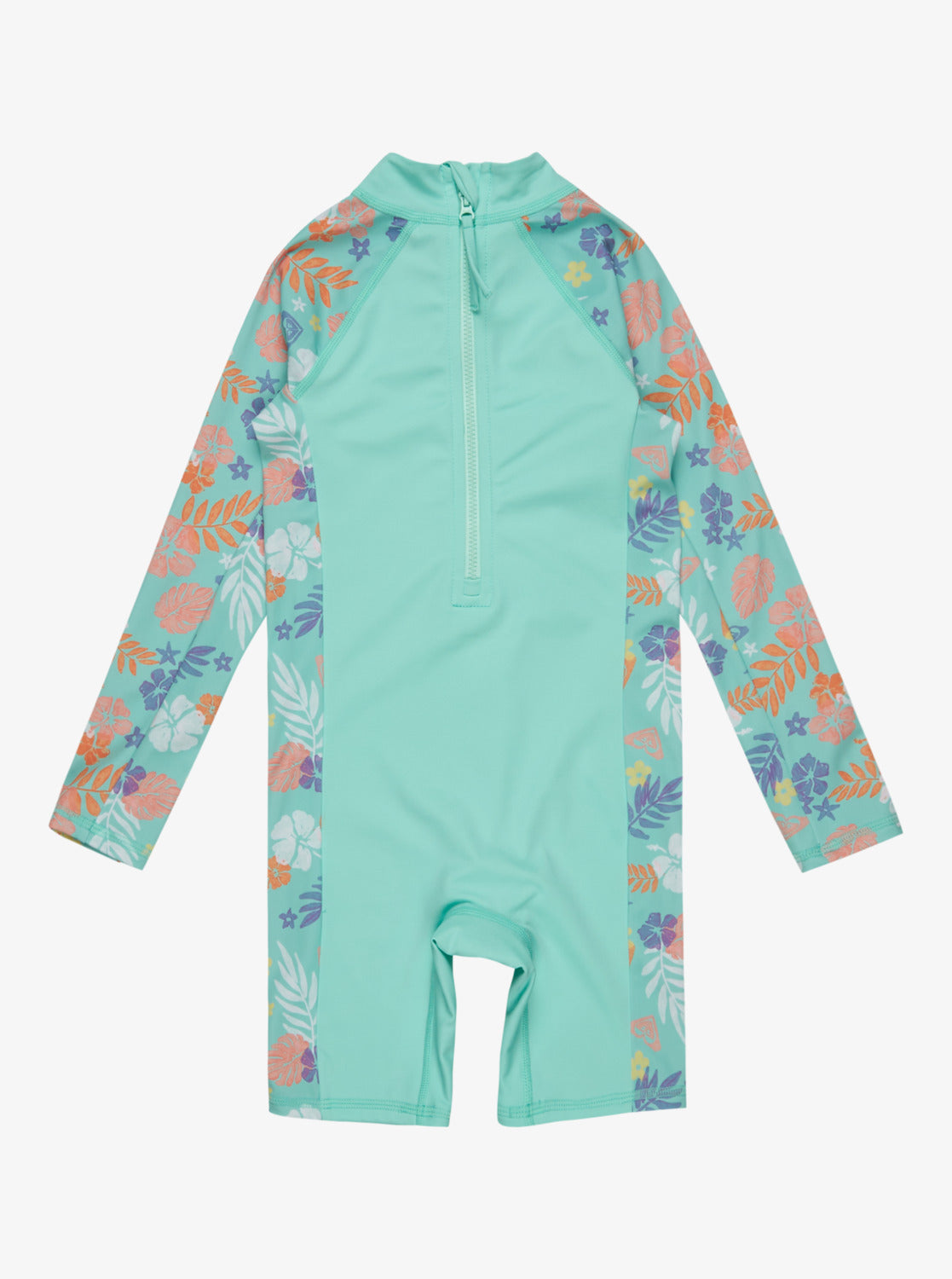 Girls 2 - 7 Beach Bay Back Zip Long Sleeve Springsuit