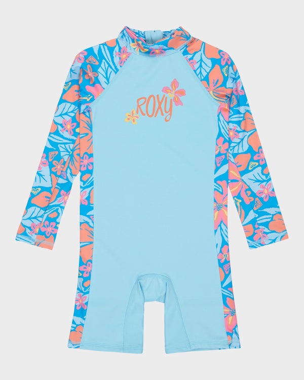 Girls 2-7 Hibiscus Hugs Springsuit