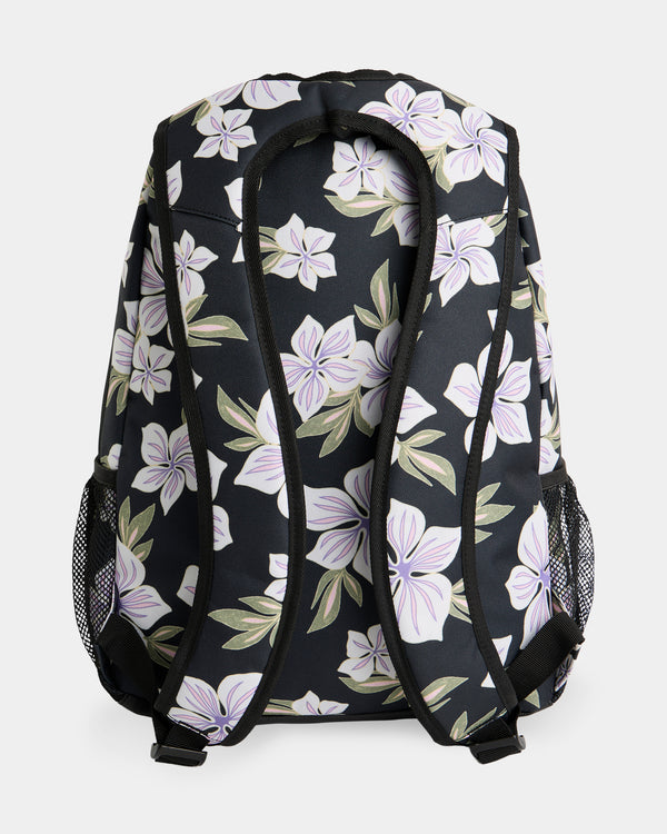 Womens Shadow Swell Floral Medium Backpack