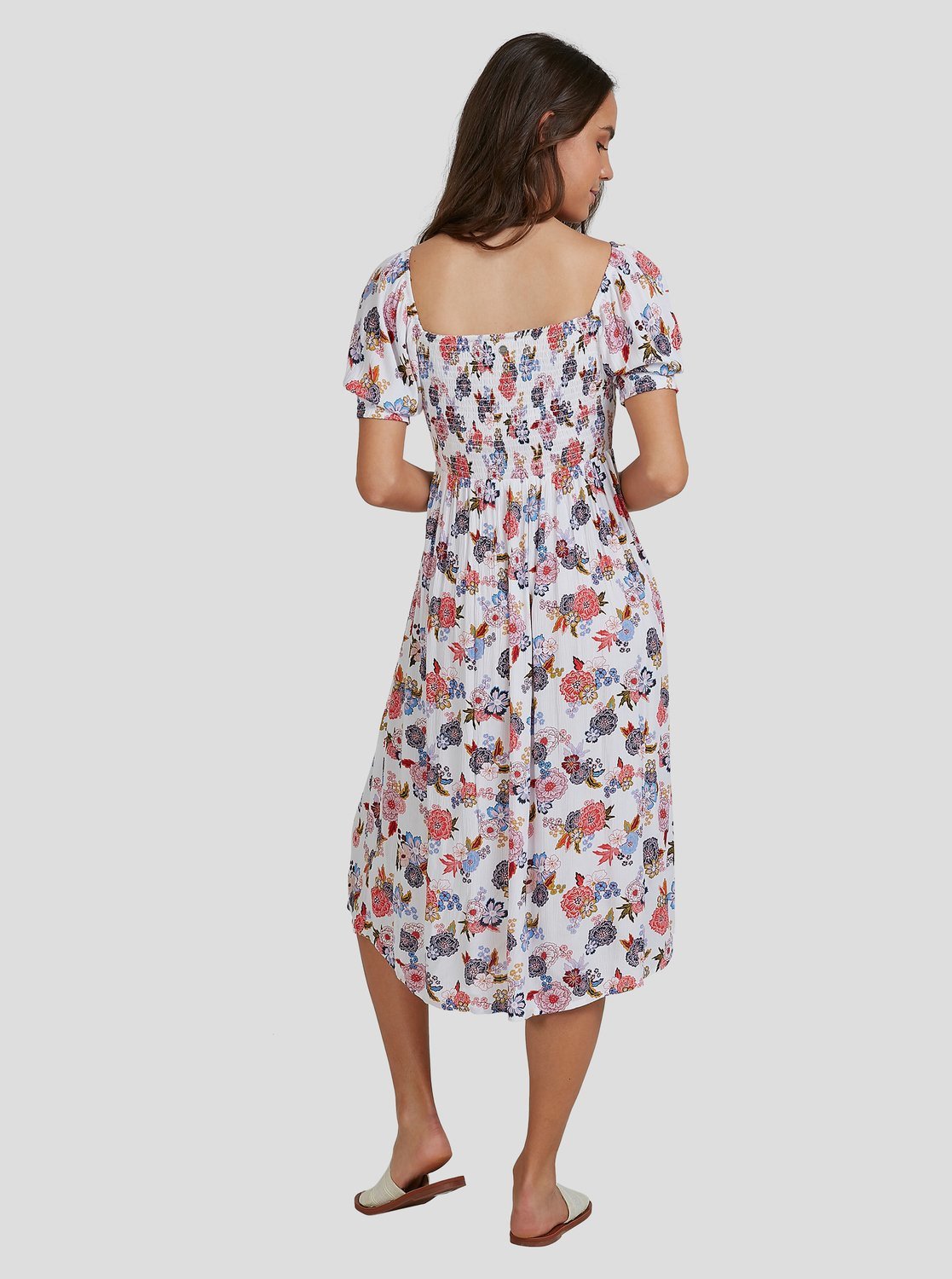 Womens Sunshine Mind Midi Dress