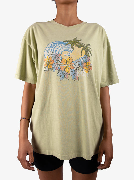Womens Sunny Waves T-Shirt